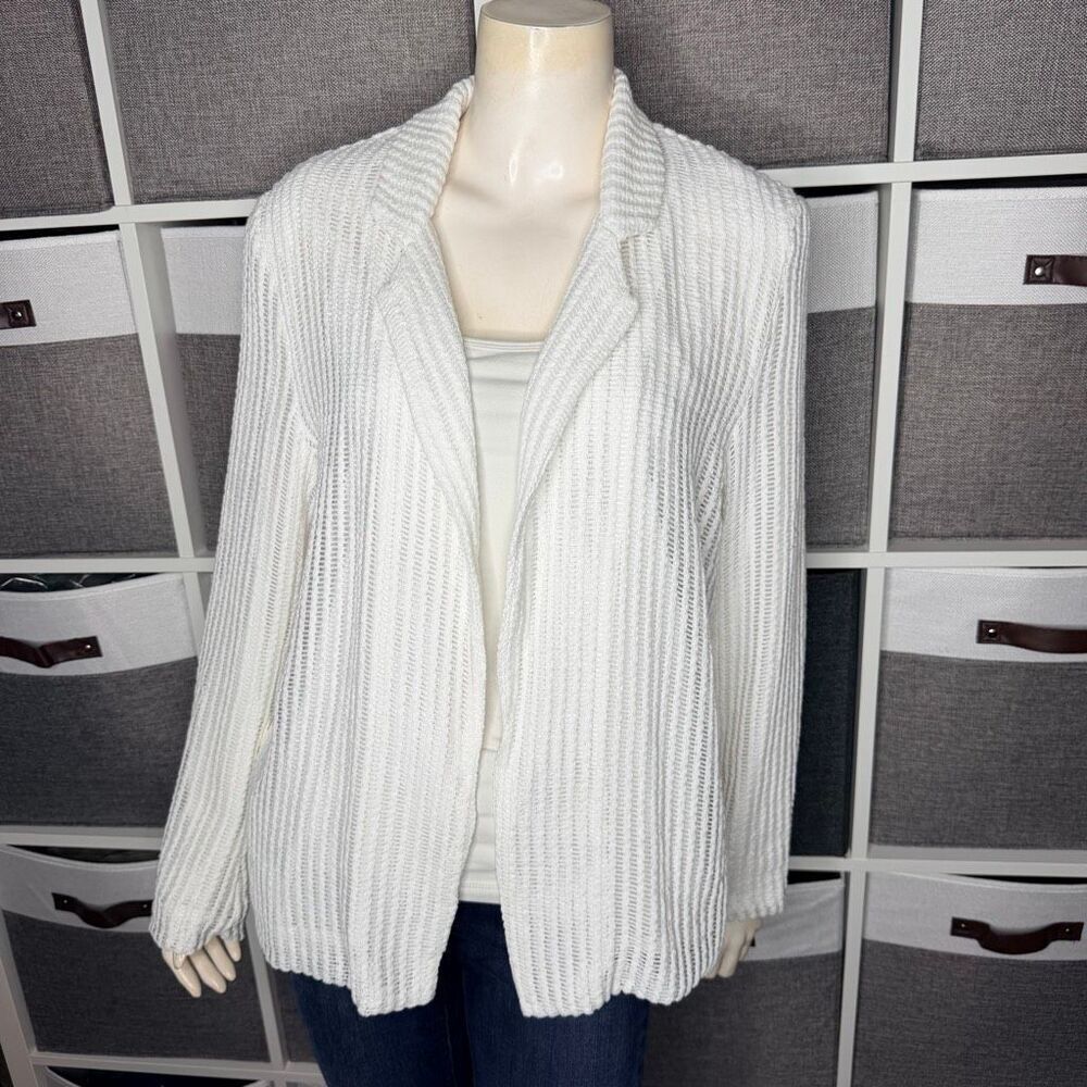92 West Boutique Brand White Blazer Size Medium